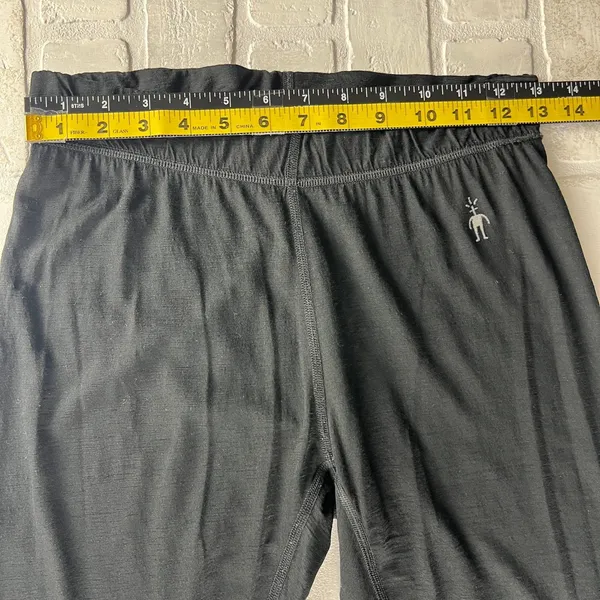 SmartWool Merino 150 Base Layer Bottoms Womens Small Black Hiking Ski Leggings S - Image 14