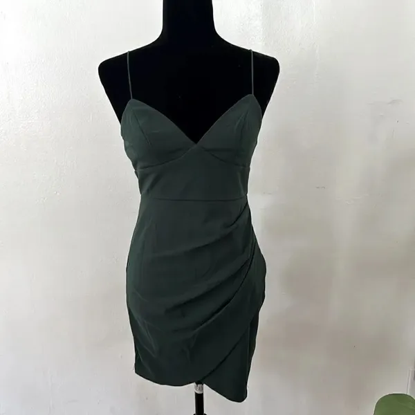 SHAREEN green Midi dress NWT - Image 5