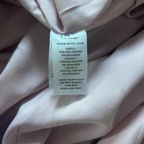 Lulus Impressive Energy Blush Pink Satin Asymmetrical Maxi Dress - Image 7