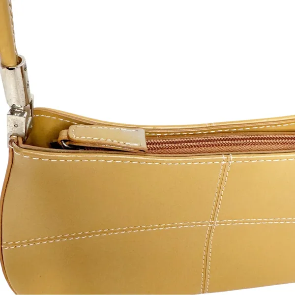 Unbranded Structured Y2k Faux Leather Small Baguette - Image 8