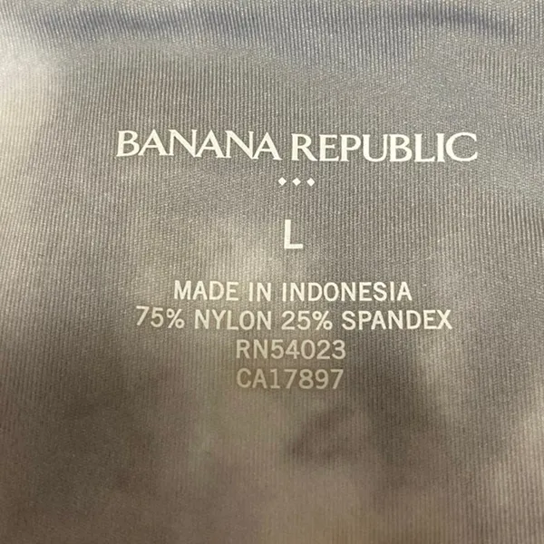 Banana Republic Gray Tie Dye Sleeveless Racerback Activewear Training Tank Top L - Image 3