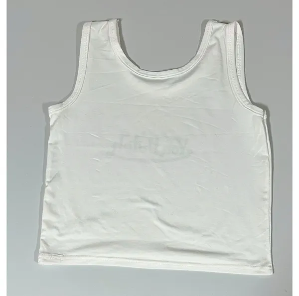 Von Dutch White Black Logo Graphic Tank Top Muscle Tee T-Shirt Size M 🤍 - Image 3