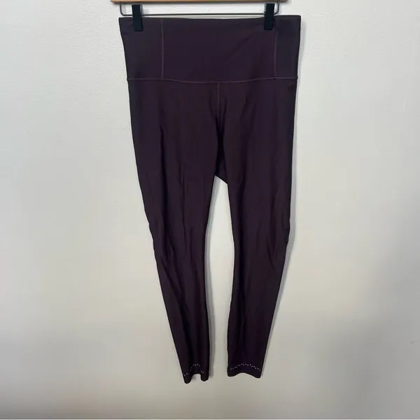 Lululemon Zoned In Tight 27" Plum Shadow Size 10 - Image 6