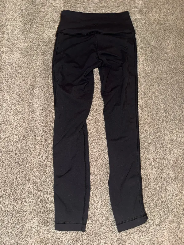 Lulumari Lululemon Wunder Under High-Rise Tight *Mix & Mesh Black Leggings Size 4 - Image 4