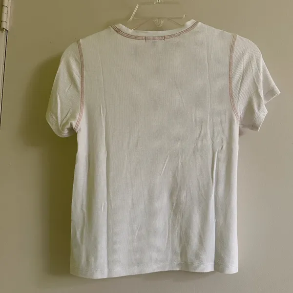 ATM modal rib short sleeve top - Image 2