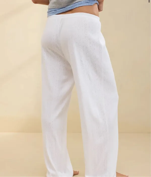 Aerie Off-Duty Pointelle Trouser PJ - Image 3