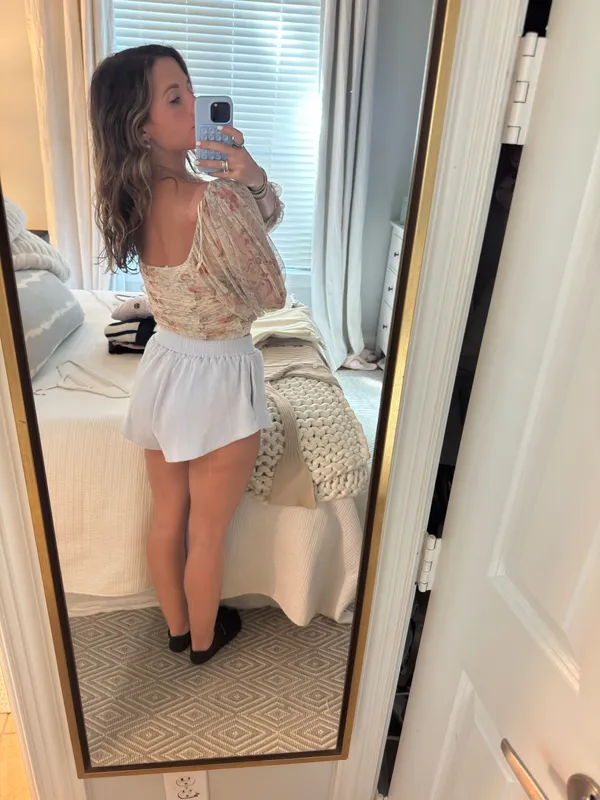 Free People cropped long sleeve top - Image 5