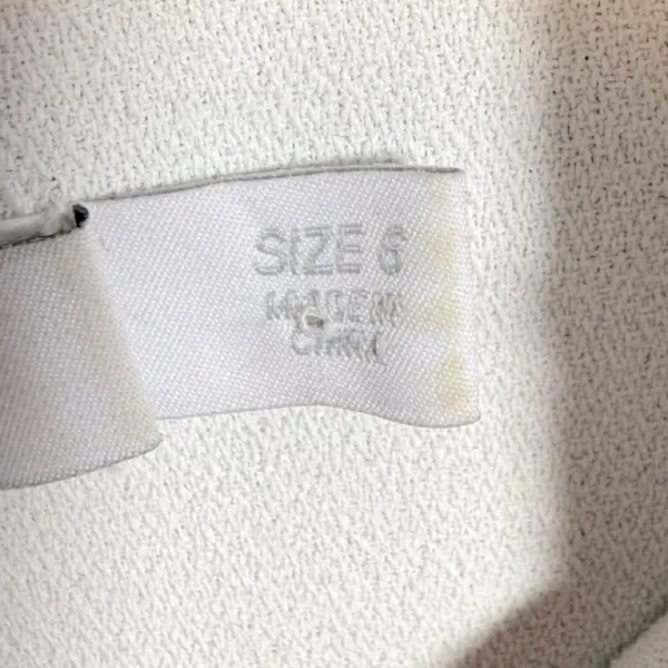 T Alexander Wang Sleeveless‎ Shift Dress White 6 - Image 4