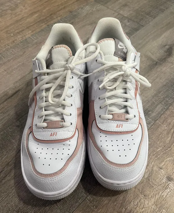 Nike pink and purple air force 1 size 10 - Image 3