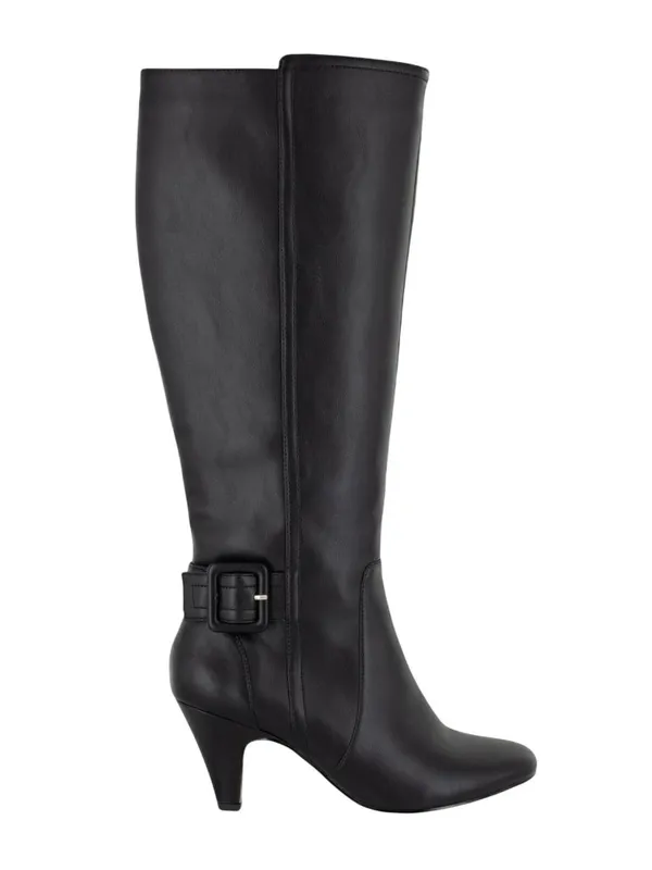 NWT Bella Vita Womens Troy II Tall Dress Boots Block Heel TROY2 Black 6.5M - Image 3