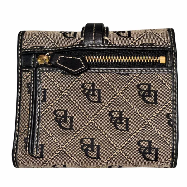 Dooney & Bourke Signature Trifold Wallet - Image 3