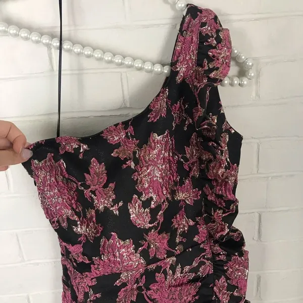For Love & Lemons NWT Luella Jacquard Mini Dress - Image 4