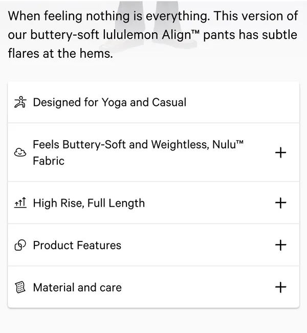 Align™ High-Rise Mini-Flare Pant Regular - Image 3