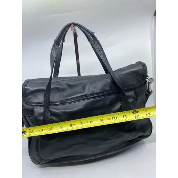 COACH Medium/ Large Leather Black Shoulder Bag - Image 8