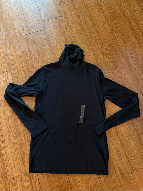 Polo Ralph Lauren Stretch Blend Turtleneck Long Sleeve Top- size XL - Image 4