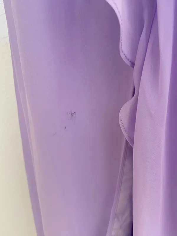 Azazie Emerald Maxi Dress in Lilac Size 6 - Image 5
