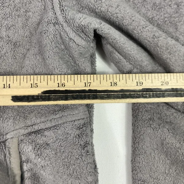 The‎ North Face Jacket Womens Small Gray Hooded Full Zip Fleece Embroidered Logo - Image 9