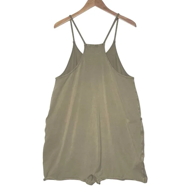 FREE PEOPLE Movement Women’s Hotshot Romper Tan size medium - Image 4