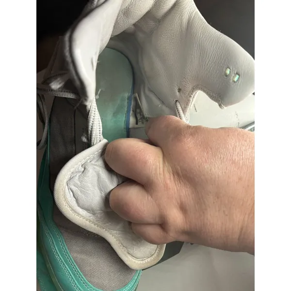 Women Nike Air Jordan 3 Retro‎ Explorer XX Grey Mint Green Size 7.5 Used - Image 11
