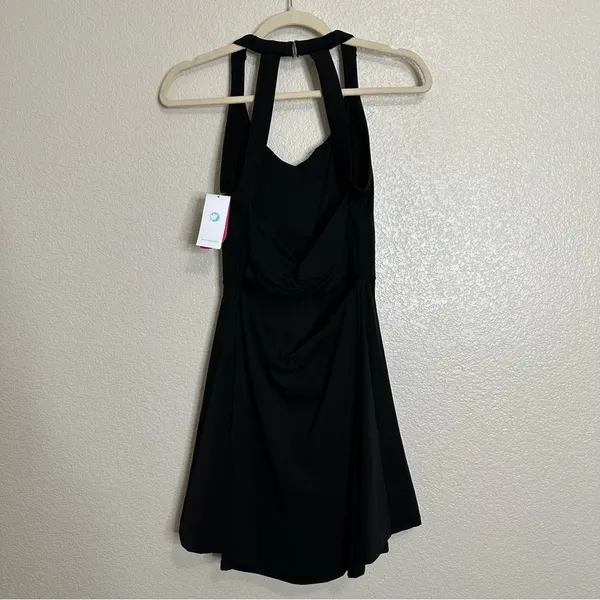NWT iuga Black Women's Tennis Golf Athletic Dress, Sz Medium - Image 8