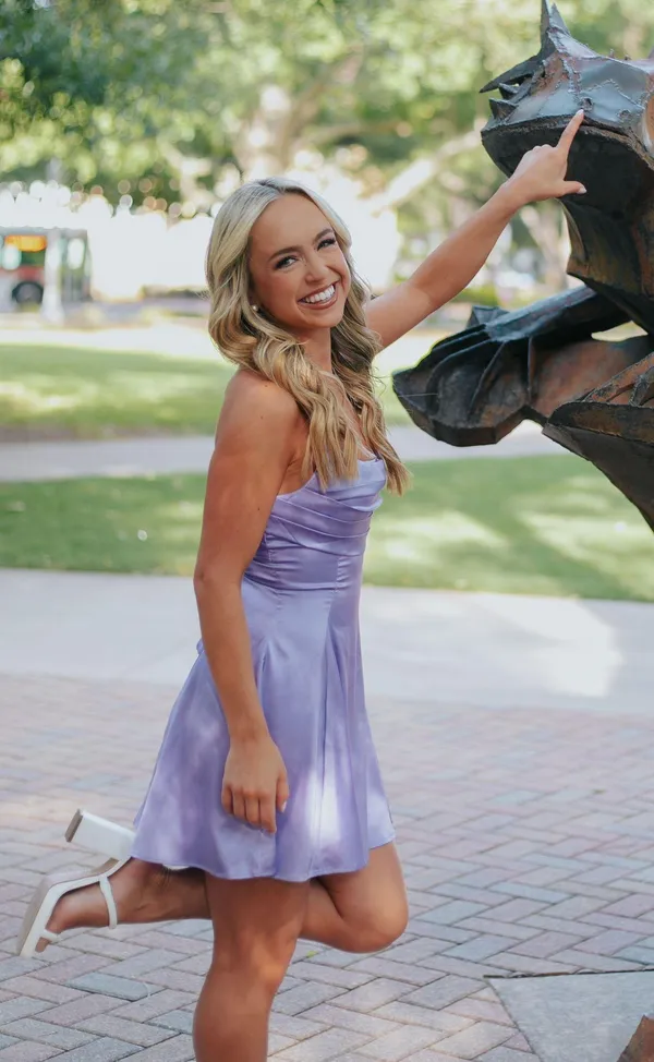Purple Dress Size XS - Image 2