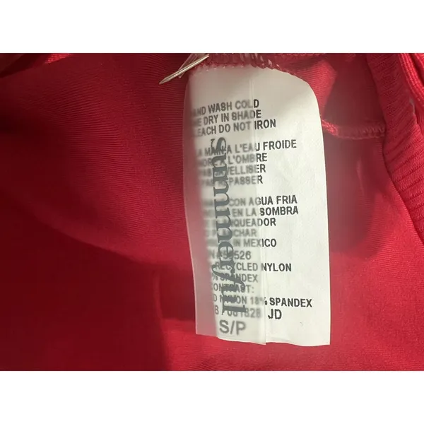 NWT Summerful Swimwear: Red‎ Ribbed Bikini Set (Top Medium, Bottom Small) - Image 4