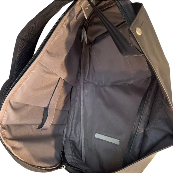Moshi Tego Urban Backpack Charcoal‎ Black Laptop Bag RFID Anti-Theft Design - Image 8