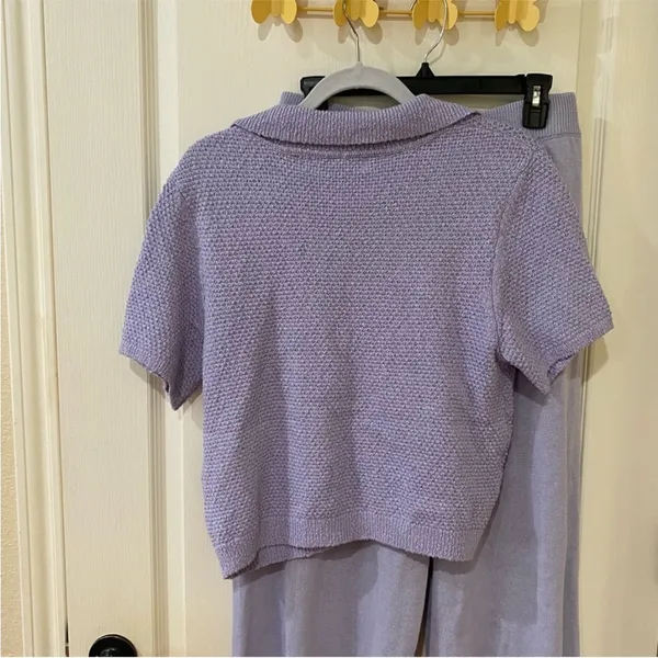 Free People NWOT Nolan Knit Sweater Set Size L - Image 4