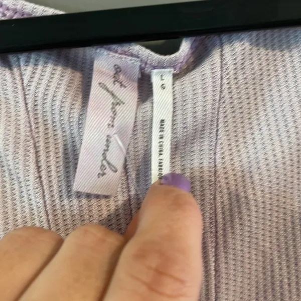 Urban Outfitters OUT FROM UNDER Purple Sleeveless Women's Top L - Image 2