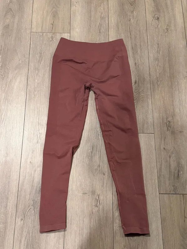 Dusty pink Alphalete seamless leggings medium - Image 2