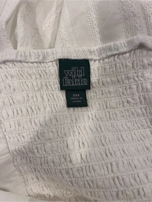 🌸Nwt Wild Fable White Corset Milk Maid Midi Dress Size X-Small🌸 - Image 5