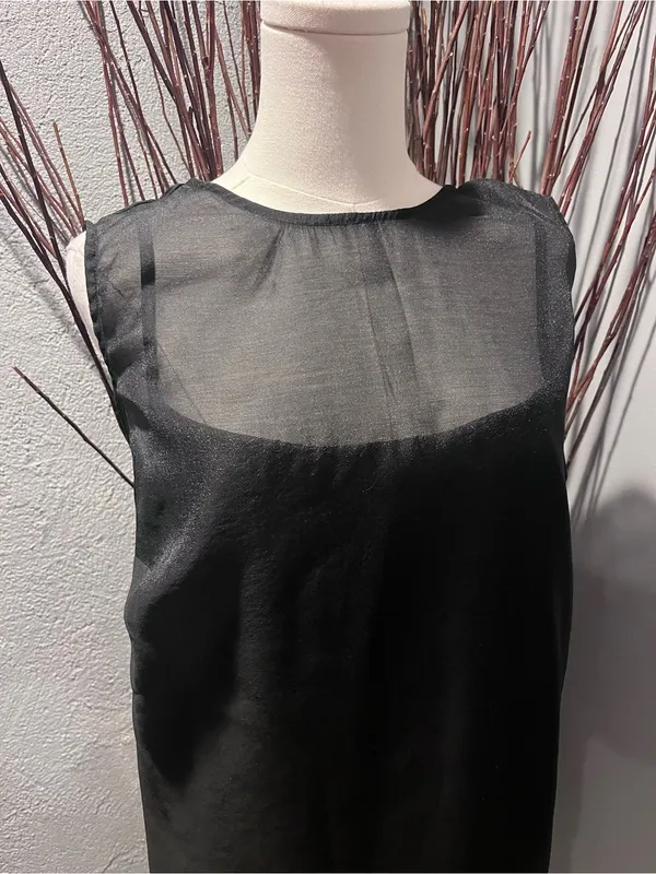 🌺A New Day Black Organza Shift Dress Size Xxl Nwt🌺 - Image 3