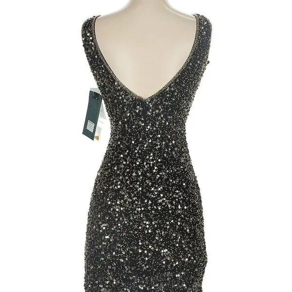 NWT Mac Duggal Sequin dress mini‎ size 0 - Image 6