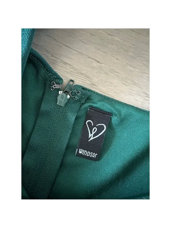 Windsor Teal Green One Shoulder Mini Dress XS - Image 5
