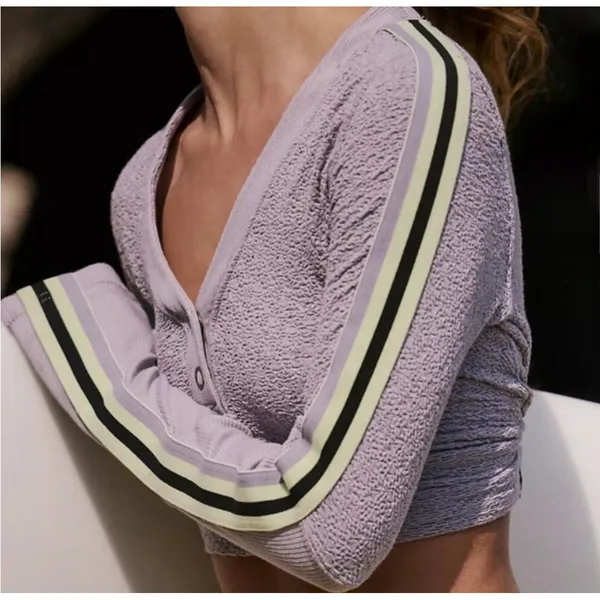 NWT Free People | FP Movement Trailblazer Recovery Layer‎ Purple L - Image 7