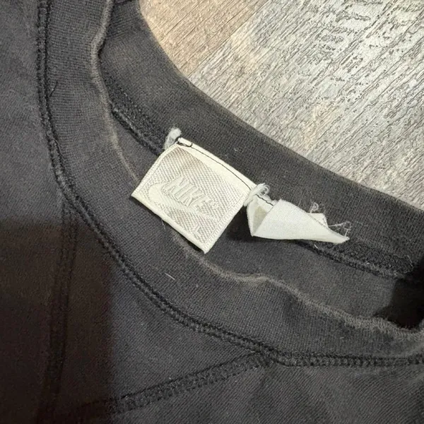 Vintage Y2K Nike Black Mock Neck Athletic Top Women's‎ - Image 3