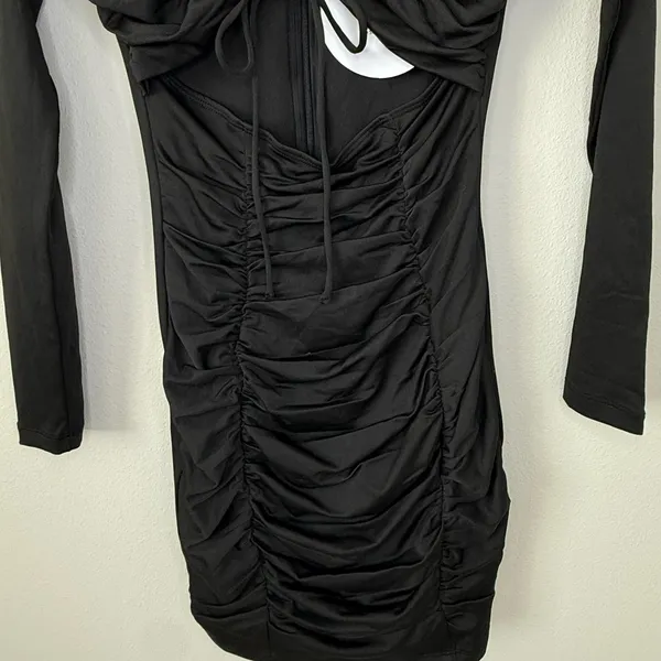 Princess Polly Dress Black Mini - Image 3
