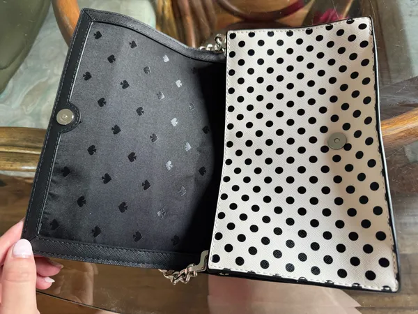 Polka Dot Kate Spade Bag - Image 3