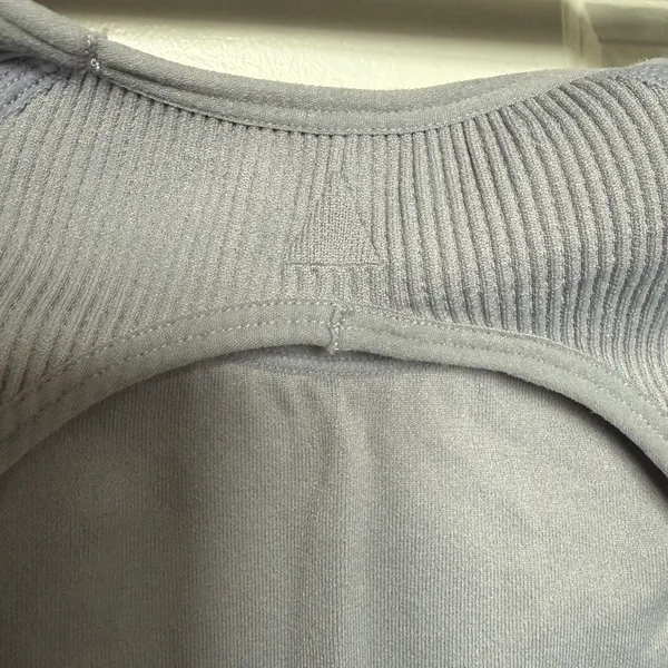 PURPLE Vitality Synergy Open Back Cropped Ribbed Long Sleeve - Image 5
