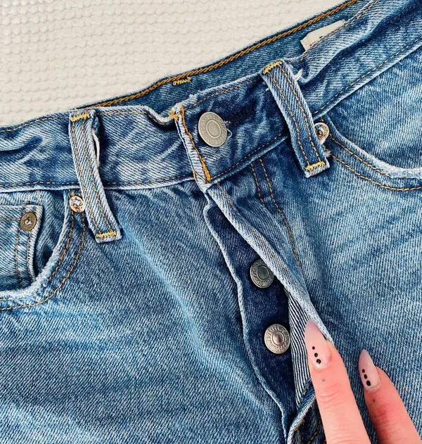 Levi's 501 Denim Shorts - Image 3