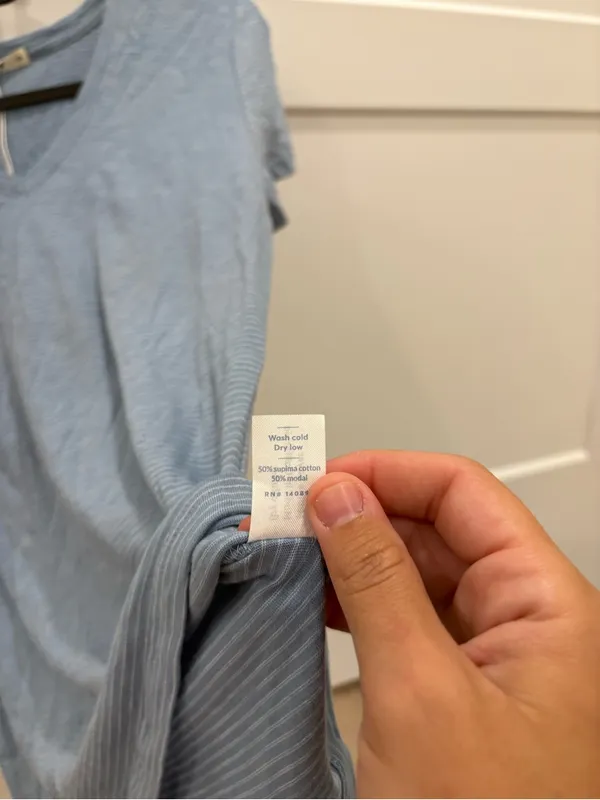 NWT Marine Layer Boyfriend Vneck tee - Image 3
