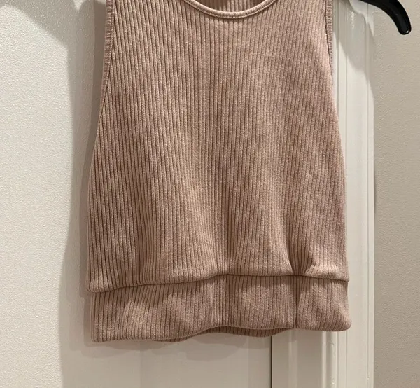 Zara Ribbed Tank Top - Image 2