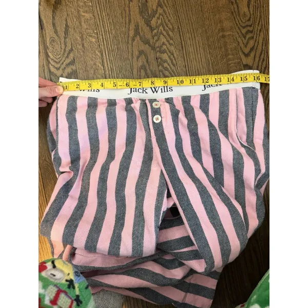 Jack Wills University Outfitters Women's Stripe Pajama bottoms Sz 6 Y2K Vintage - Image 5
