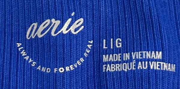 Aerie Henley Tank Top Ribbed - Image 3