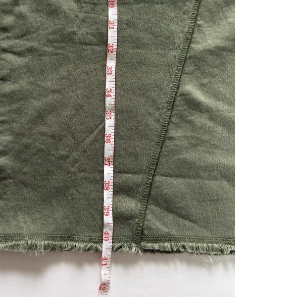 Aerie Women's Soft Landing Trouser Olive Green Size L Wide Leg Drawstring - Image 8