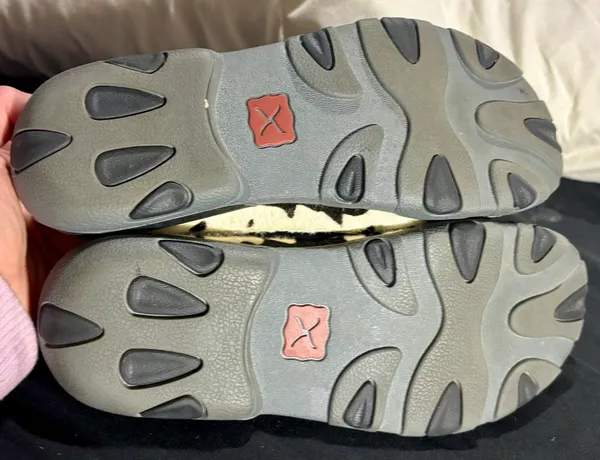 Hair on Hide Boat Shoes Moc Toe - Image 6