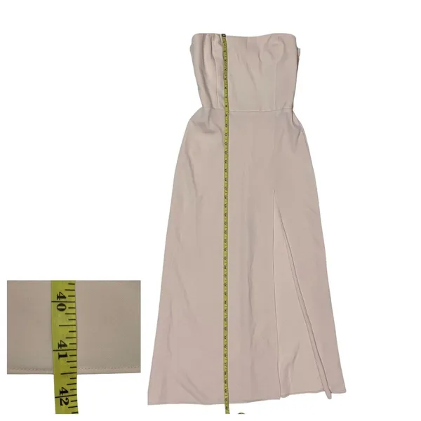 Amanda Uprichard Mandy Midi Dress - Blush - Small - Image 4