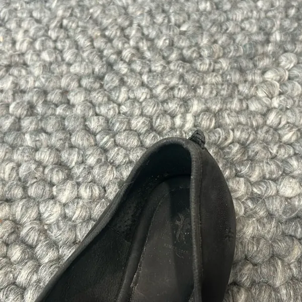 Frye Regina Ballet Flats Black Leather Pointed Toe Size 8 - Image 4