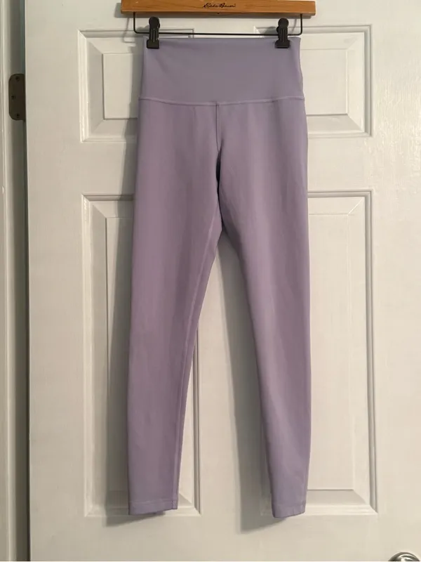 Aritzia TNA Duncan Atmosphere Hi-Rise Solid Lavender Leggings - Image 2