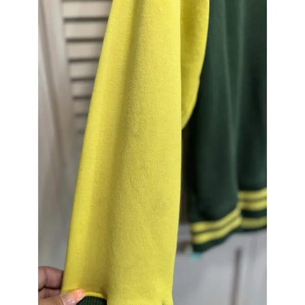 Nike Oregon Ducks Jacket Size‎ XL Green Full Zip Hooded Logo Football - Image 5